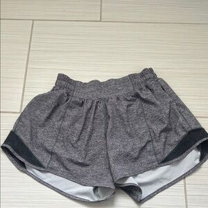 lululemon athletica Heathered Gray Athletic Shorts